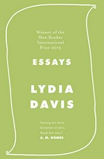 Essays / Lydia Davis.