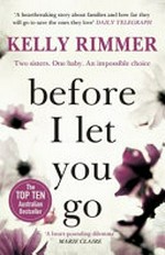 Before I let you go / Kelly Rimmer.