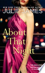 About that night: Julie James.