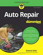 Auto repair / by Deanna Sclar ; John O'Dell, technical advisor.
